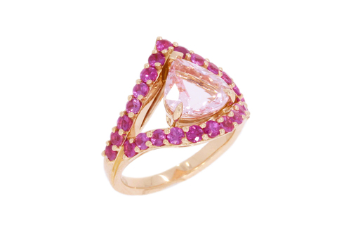 Bague Morganite