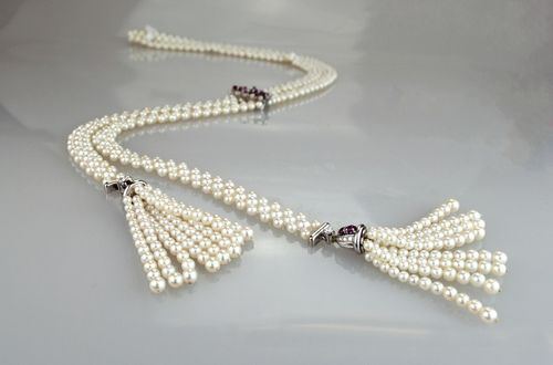 Collier perles