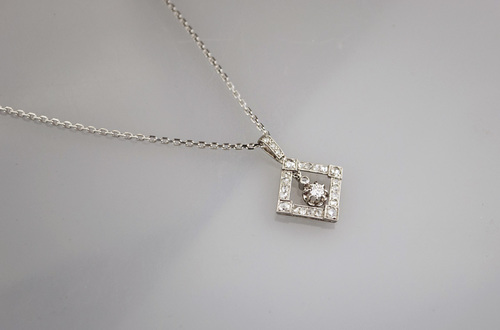 Pendentif diamant