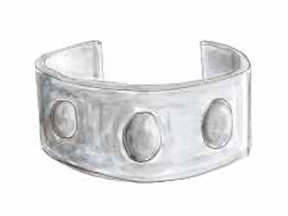 sous menu bloc bracelet argent
