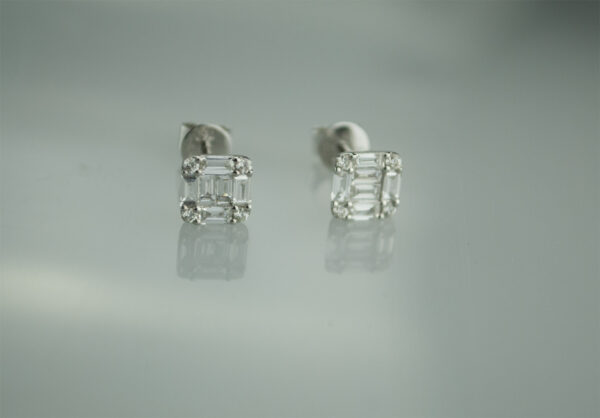 Puces d'oreilles diamants – Image 2