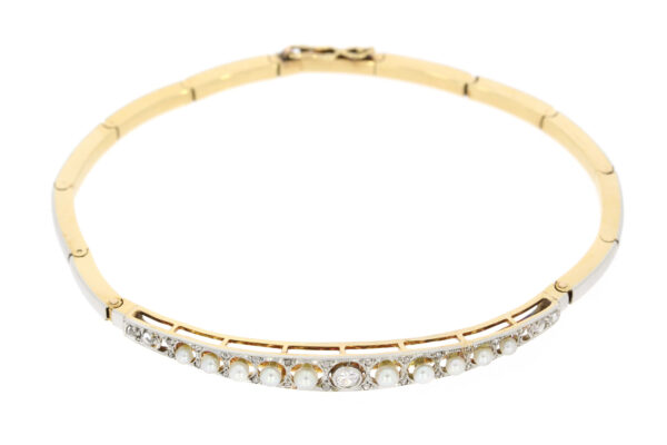 Or platine et perles – Image 2