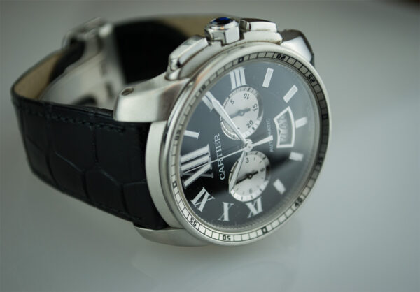 Calibre Black Dial Chrono