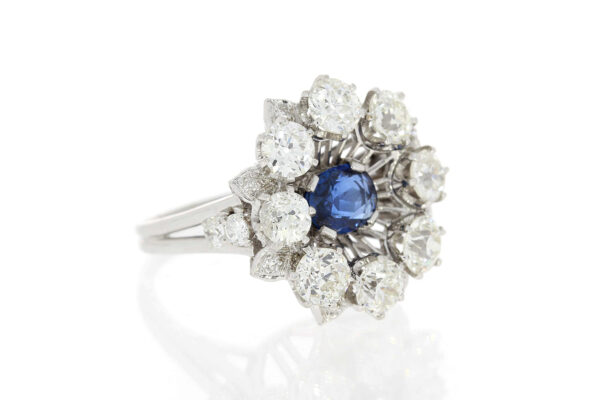 Corrole saphir et diamants – Image 3