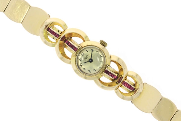 Or jaune et rubis